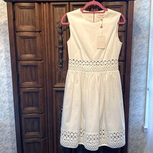 NWT Ted Baker London White Cotton Dress 👗